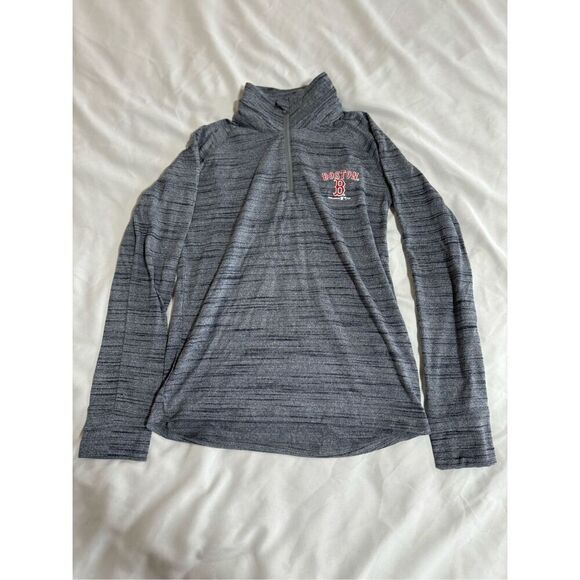 Youth Under Armour Boston Half-Zip Long Sleeve - Picture 1 of 5